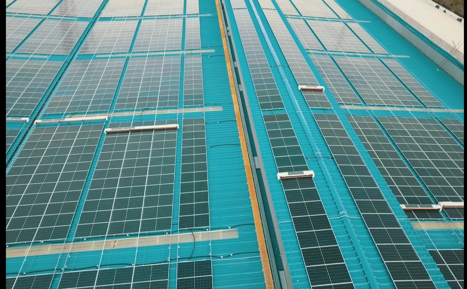 Printing facility rooftop in Xuancheng, Anhui